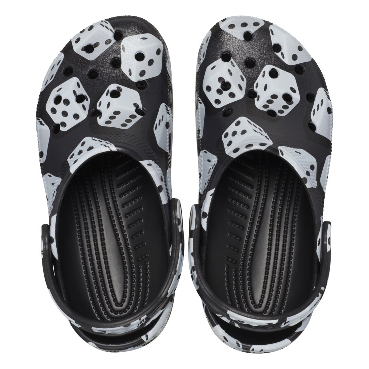 Saboti Crocs Classic Dice Clog Negru - Black - poza 4