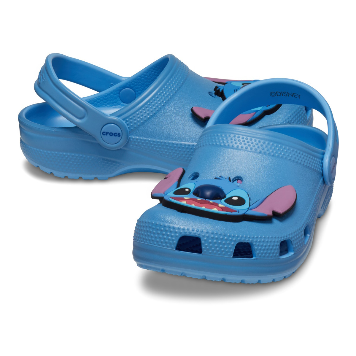 Saboti Crocs Classic Disney Stitch Clog Kids Albastru - Oxygen - poza 4