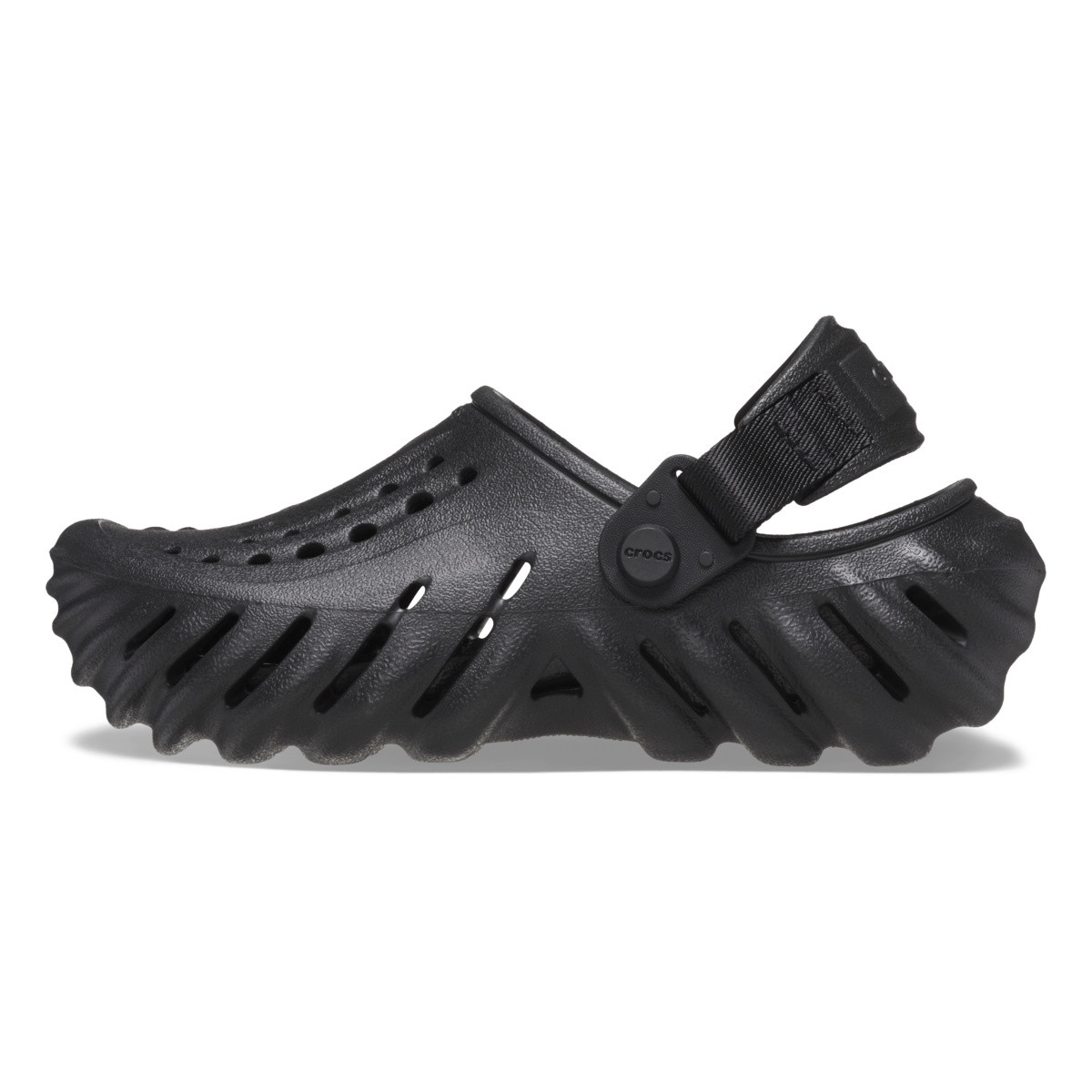 Saboti Crocs Classic Echo Clog Kids Negru - Black - poza 3