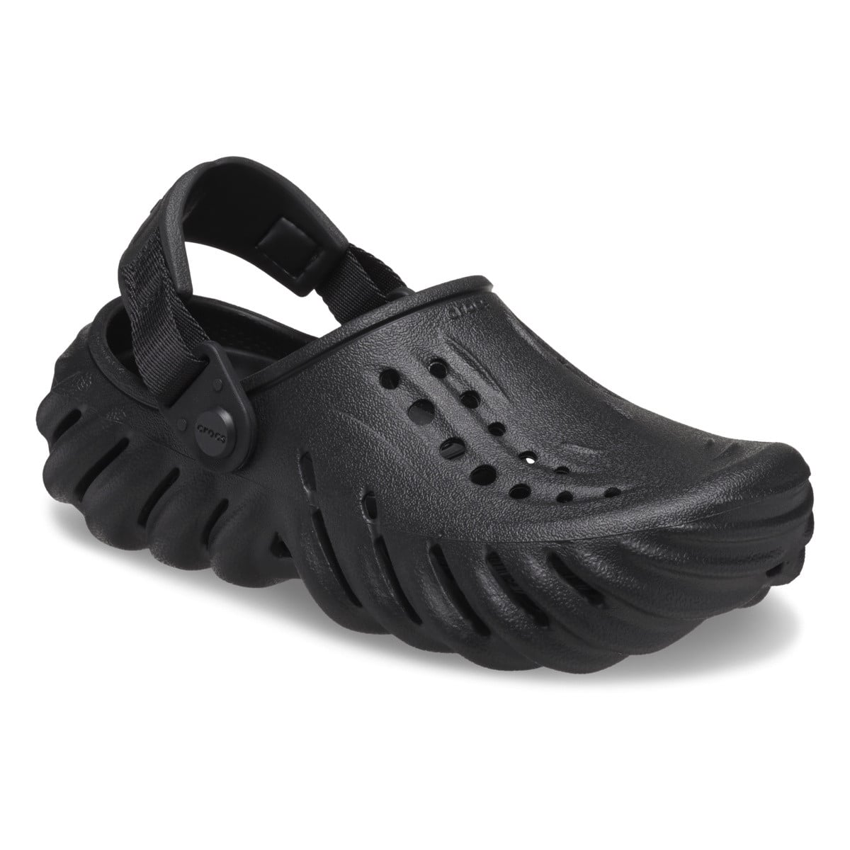 Saboti Crocs Classic Echo Clog Kids Negru - Black - poza 2