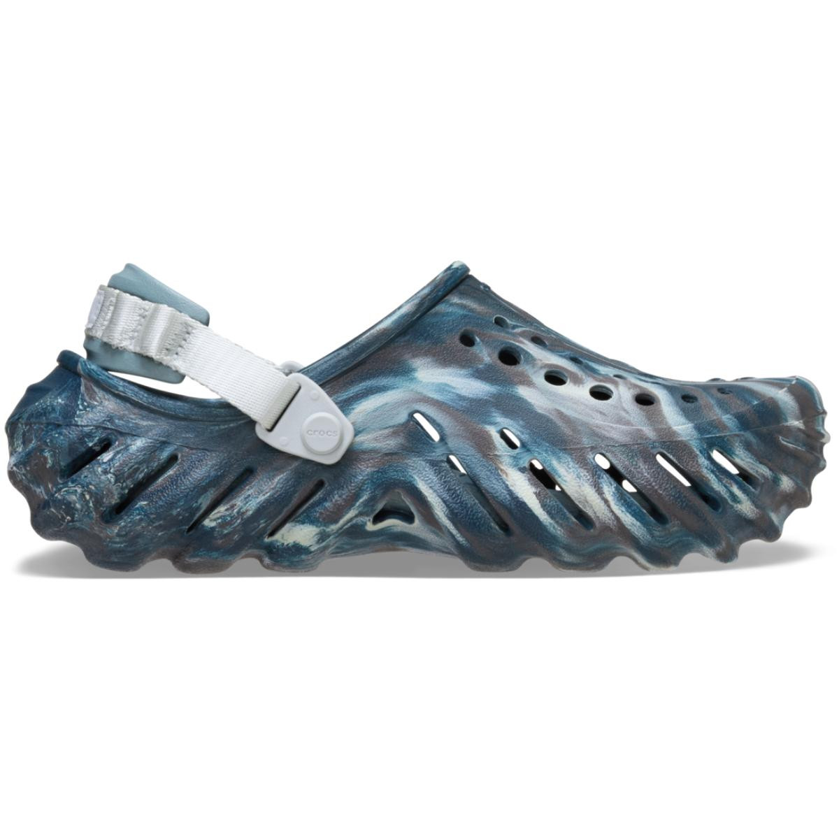 Saboti Crocs Classic Echo Marbled Clog Negru - Black Sand/Multi - poza 1