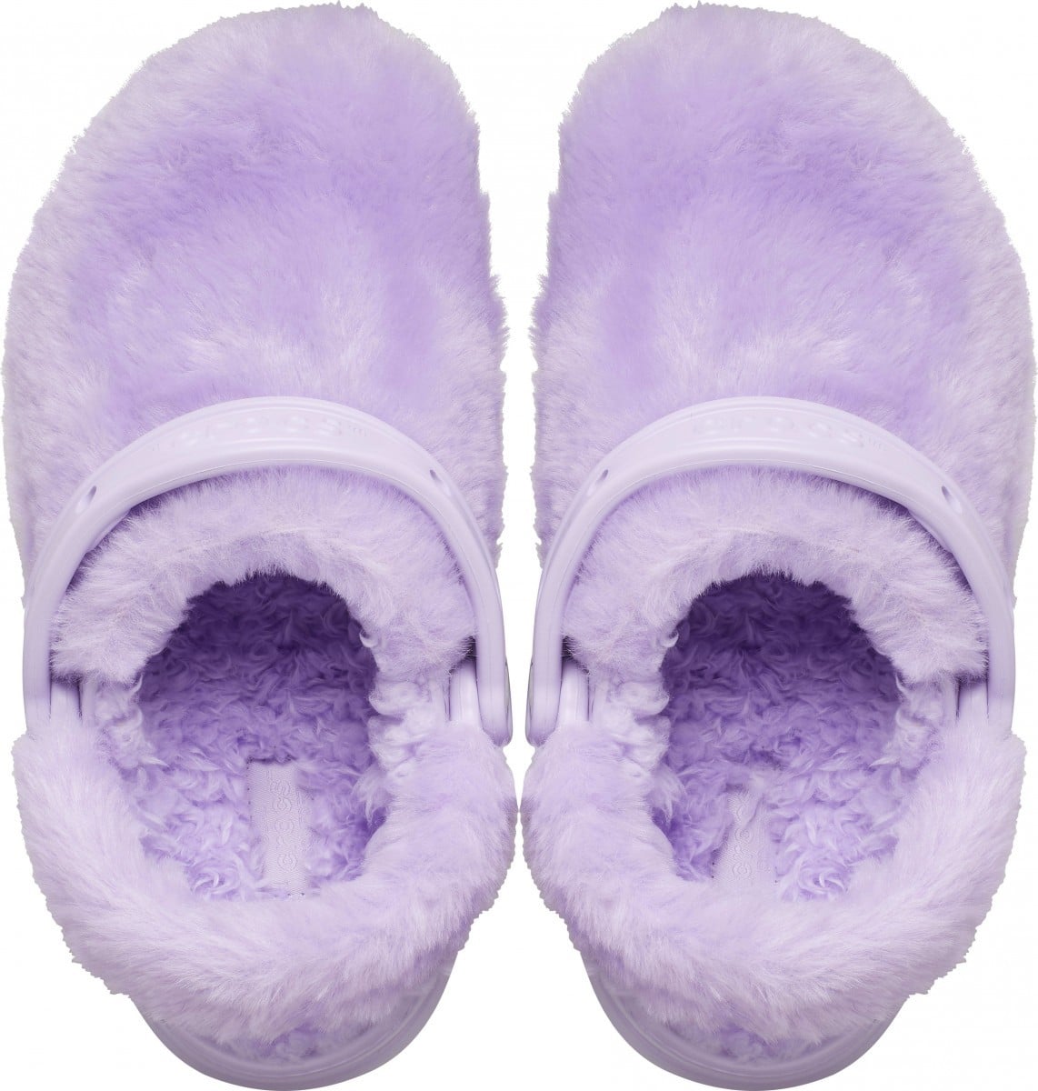 Saboți Crocs Classic Fur Sure Mov - Lavender - poza 3