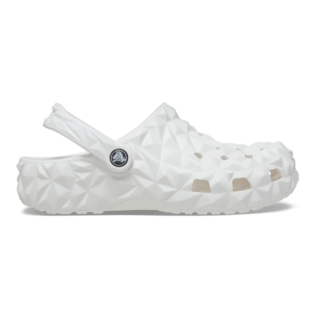 Saboti Crocs Classic Geometric Clog Alb - White - poza 1