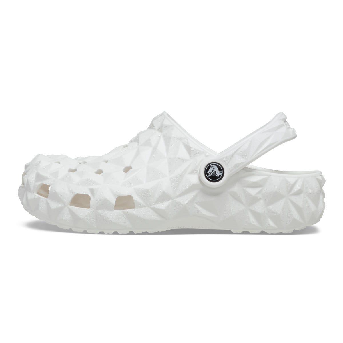 Saboti Crocs Classic Geometric Clog Alb - White - poza 3