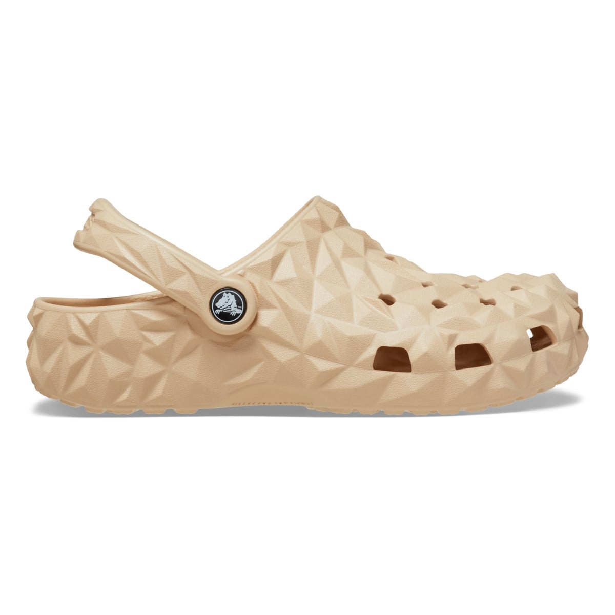 Saboti Crocs Classic Geometric Clog Bej - Shitake - poza 1