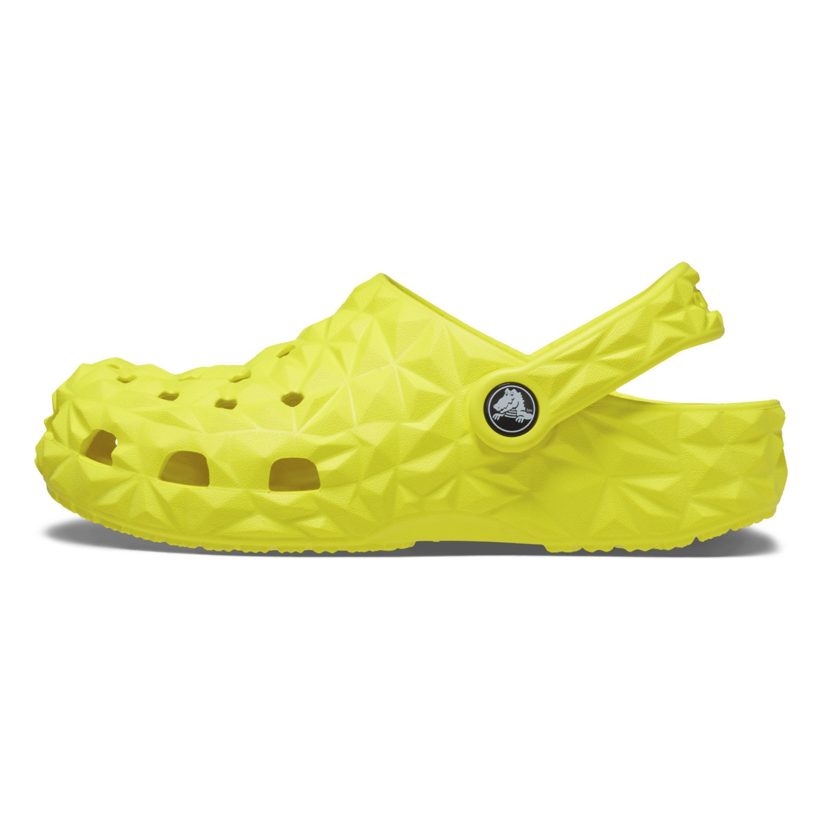 Saboti Crocs Classic Geometric Clog Kids Verde - Acidity - poza 2