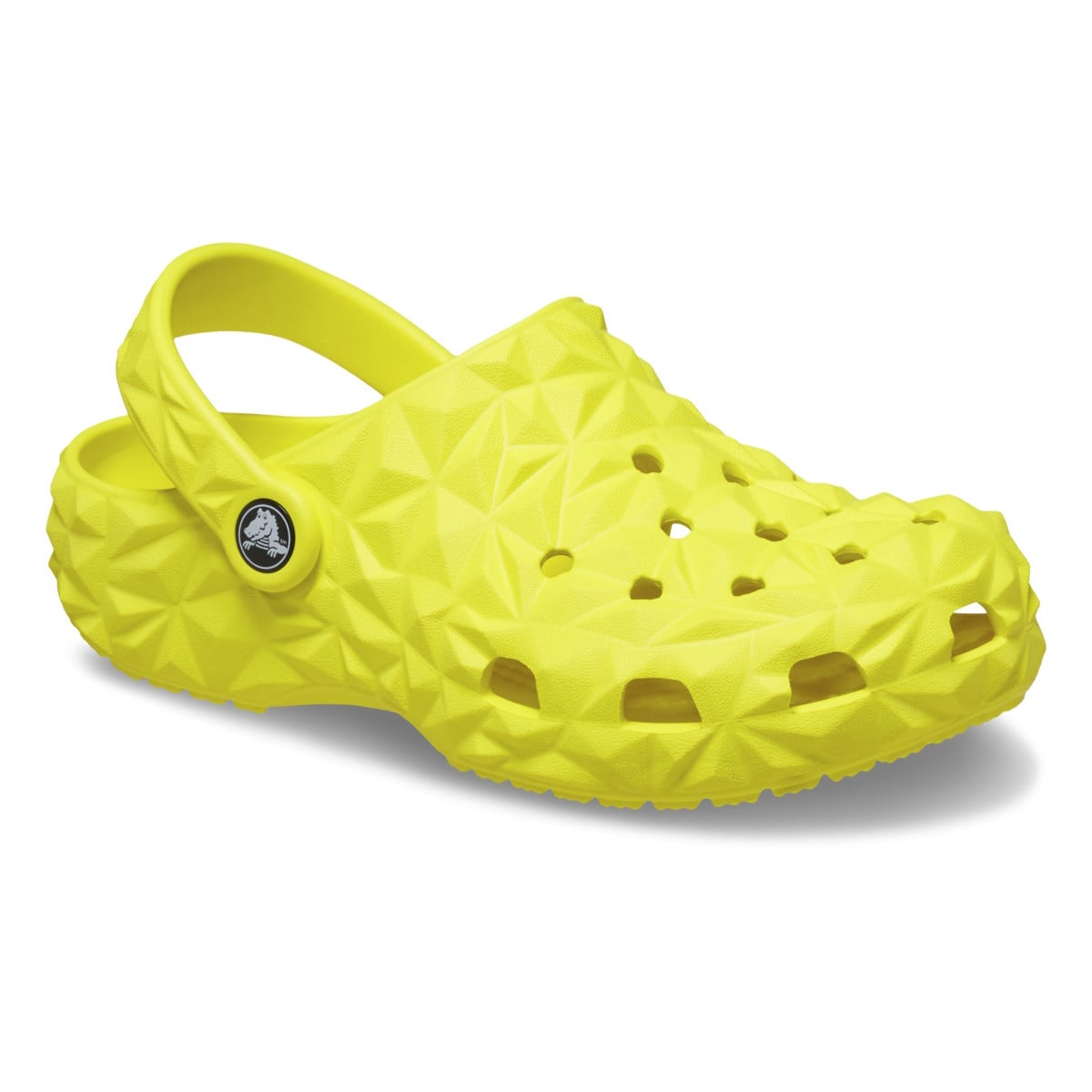 Saboti Crocs Classic Geometric Clog Kids Verde - Acidity - poza 3