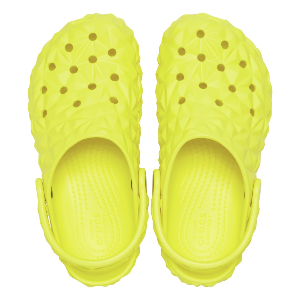 Saboti Crocs Classic Geometric Clog Kids Verde - Acidity - poza 5