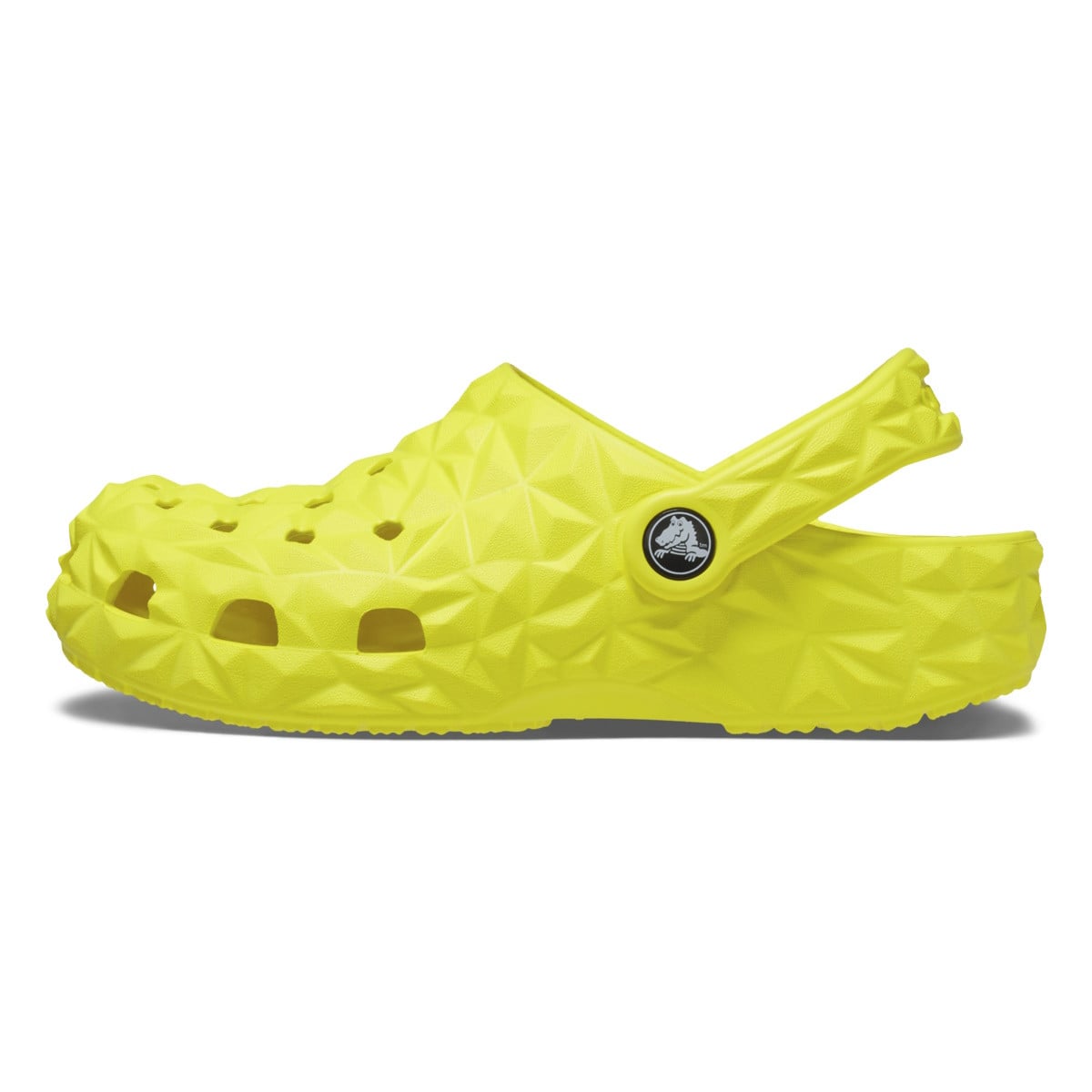 Saboti Crocs Classic Geometric Clog Kids Verde - Acidity - poza 2