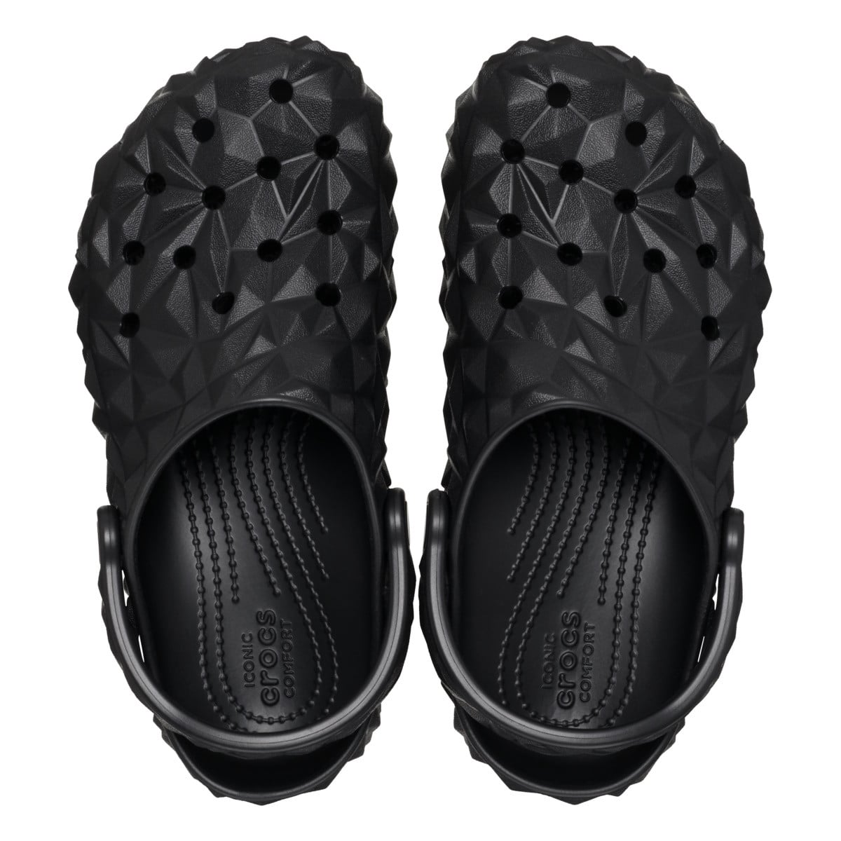 Saboti Crocs Classic Geometric Clog Negru - Black - poza 5