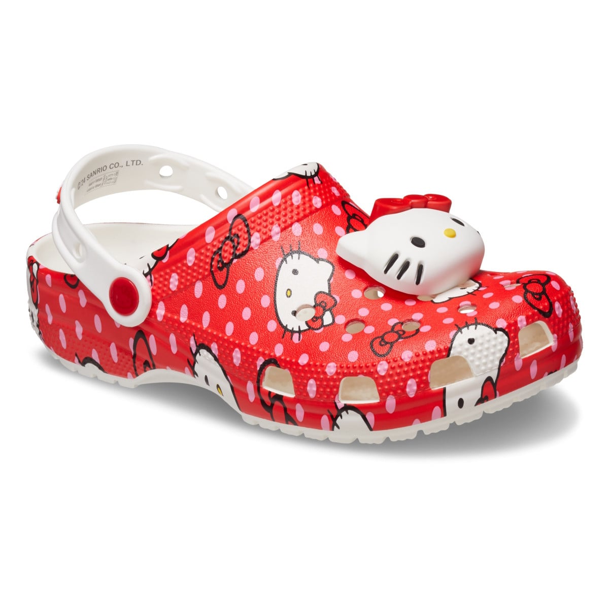 Saboti Crocs Classic Hello Kitty Red Clog Multicolor - Multi - poza 2