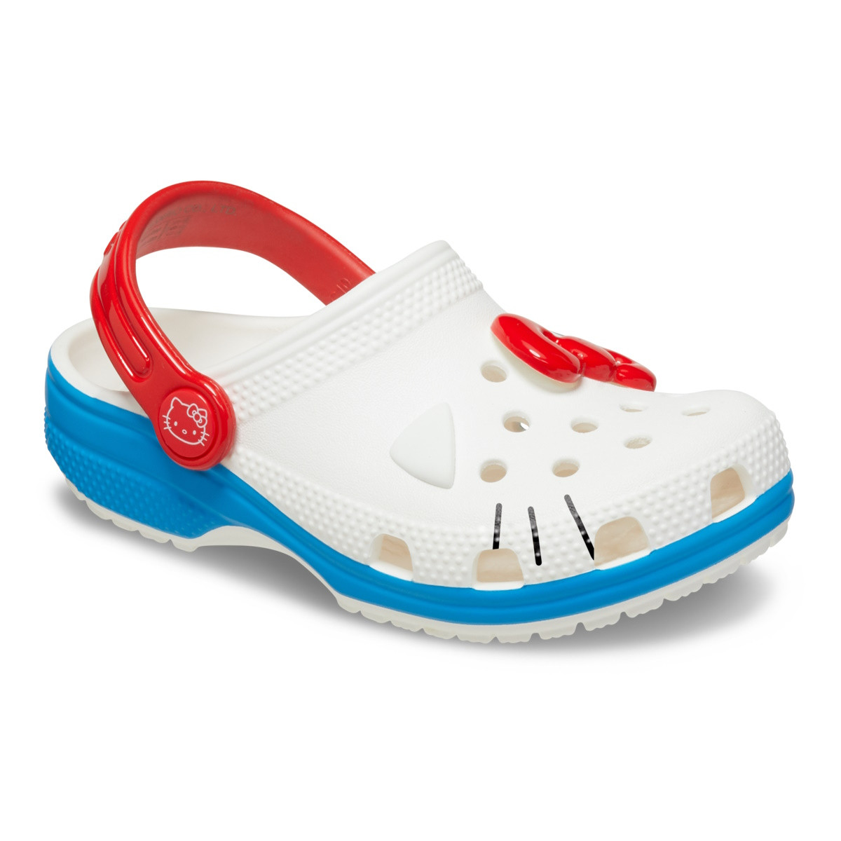 Saboti Crocs Classic I Am Hello Kitty Clog Kids Alb - White - poza 4