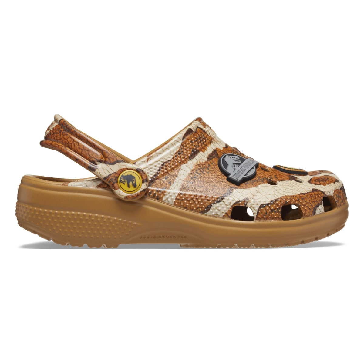 Saboti Crocs Classic Jurassic World Clog Kids Maro - Sand - poza 1
