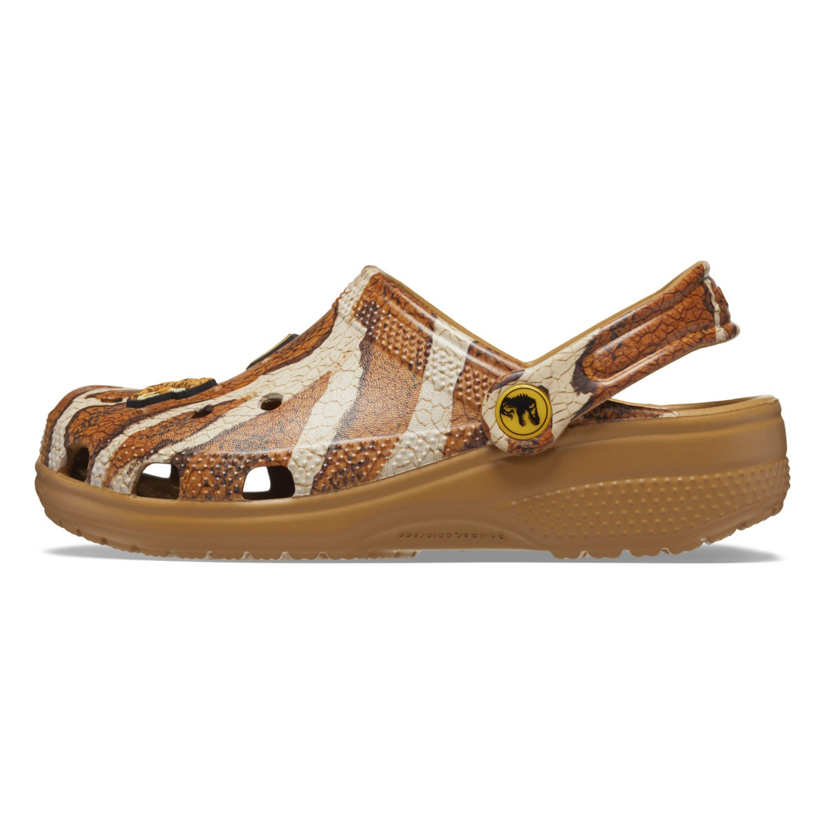 Saboti Crocs Classic Jurassic World Clog Kids Maro - Sand - poza 3