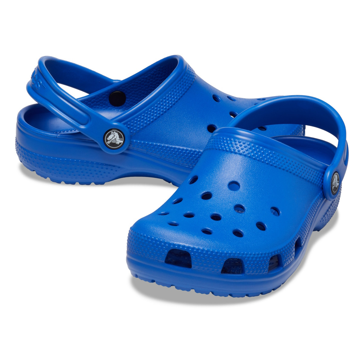 Saboți Crocs Classic Kid's New clog Albastru - Blue Bolt - poza 4