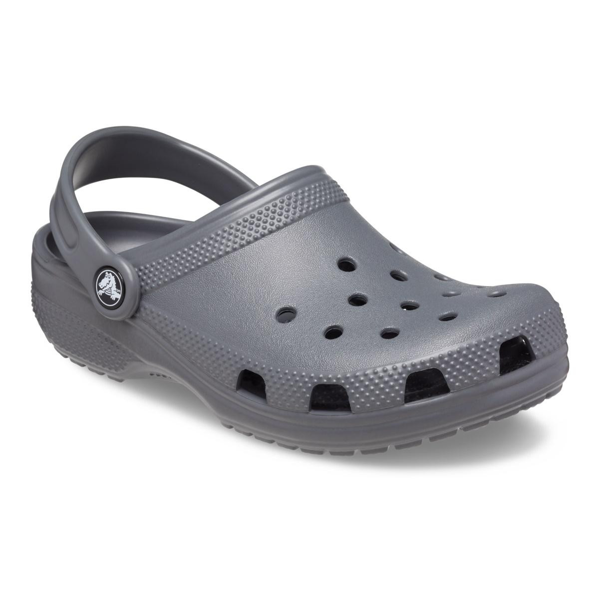Saboți Crocs Classic Kid's New clog Gri - Slate Grey - poza 2
