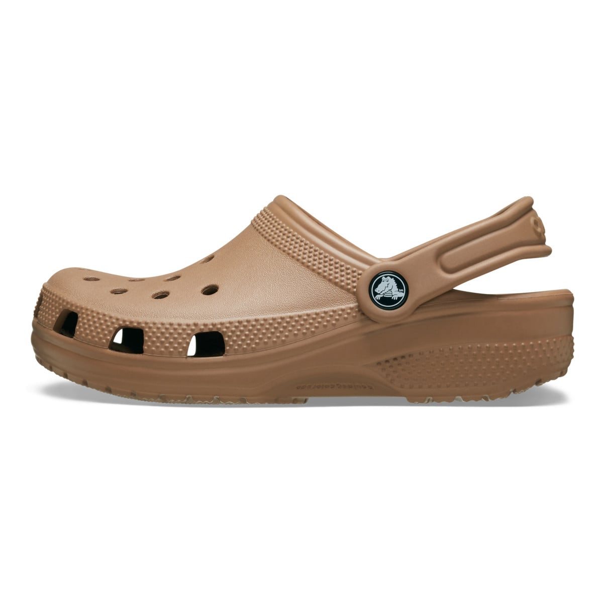 Saboți Crocs Classic Kid's New clog Maro - Milk Chocolate - poza 3