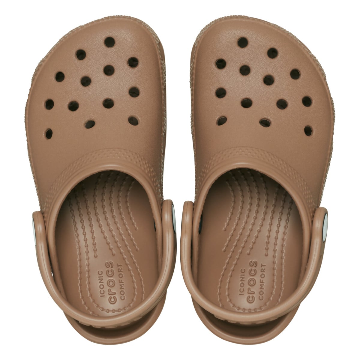 Saboți Crocs Classic Kid's New clog Maro - Milk Chocolate - poza 5