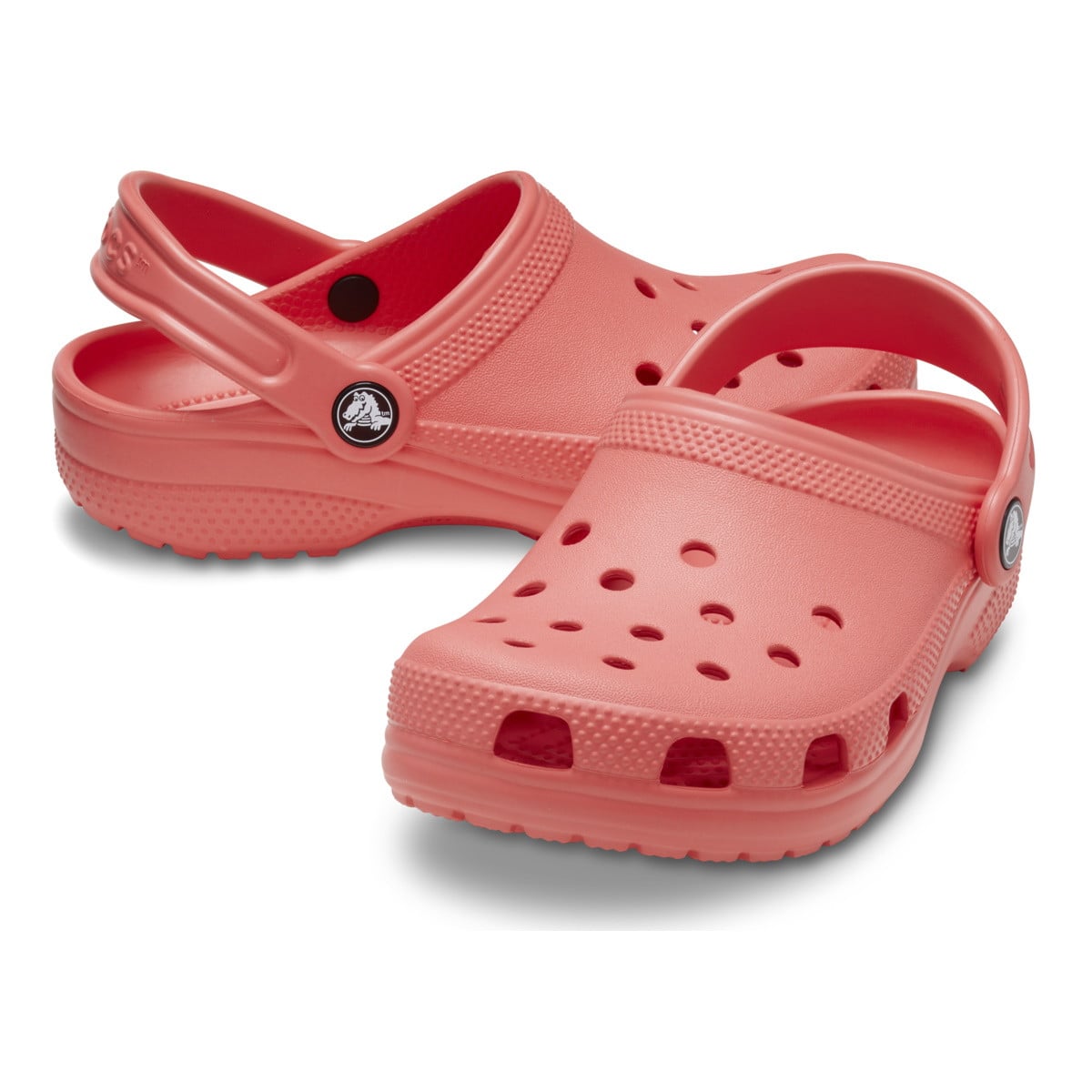 Saboți Crocs Classic Kid's New clog Roz - Neon Watermelon - poza 3