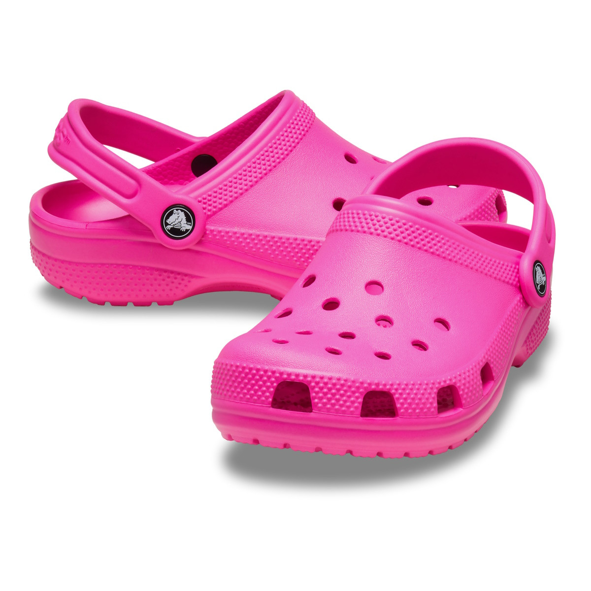Saboți Crocs Classic Kid's New clog Roz - Pink Crush - poza 3