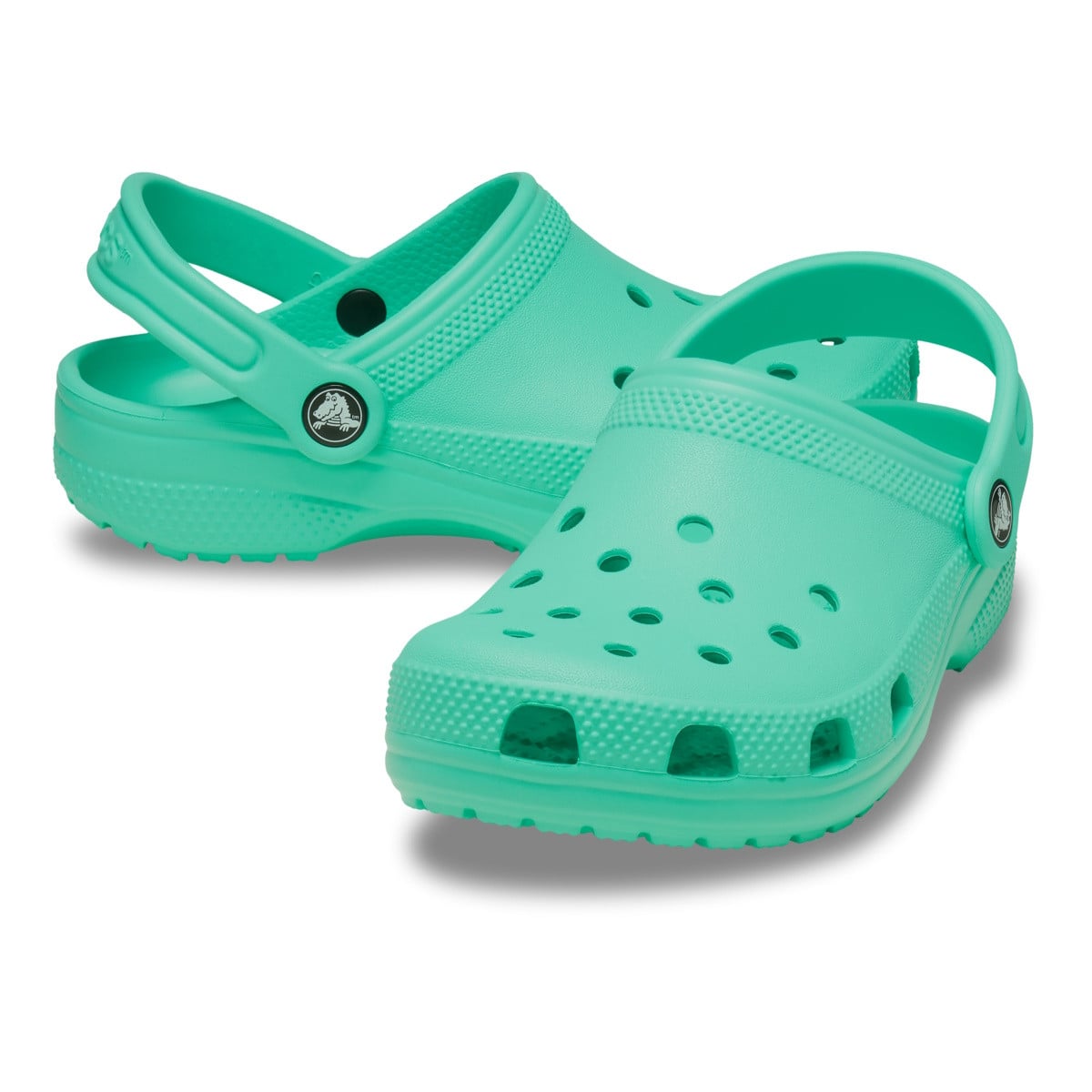 Saboți Crocs Classic Kid's New clog Verde - Lagoon - poza 3