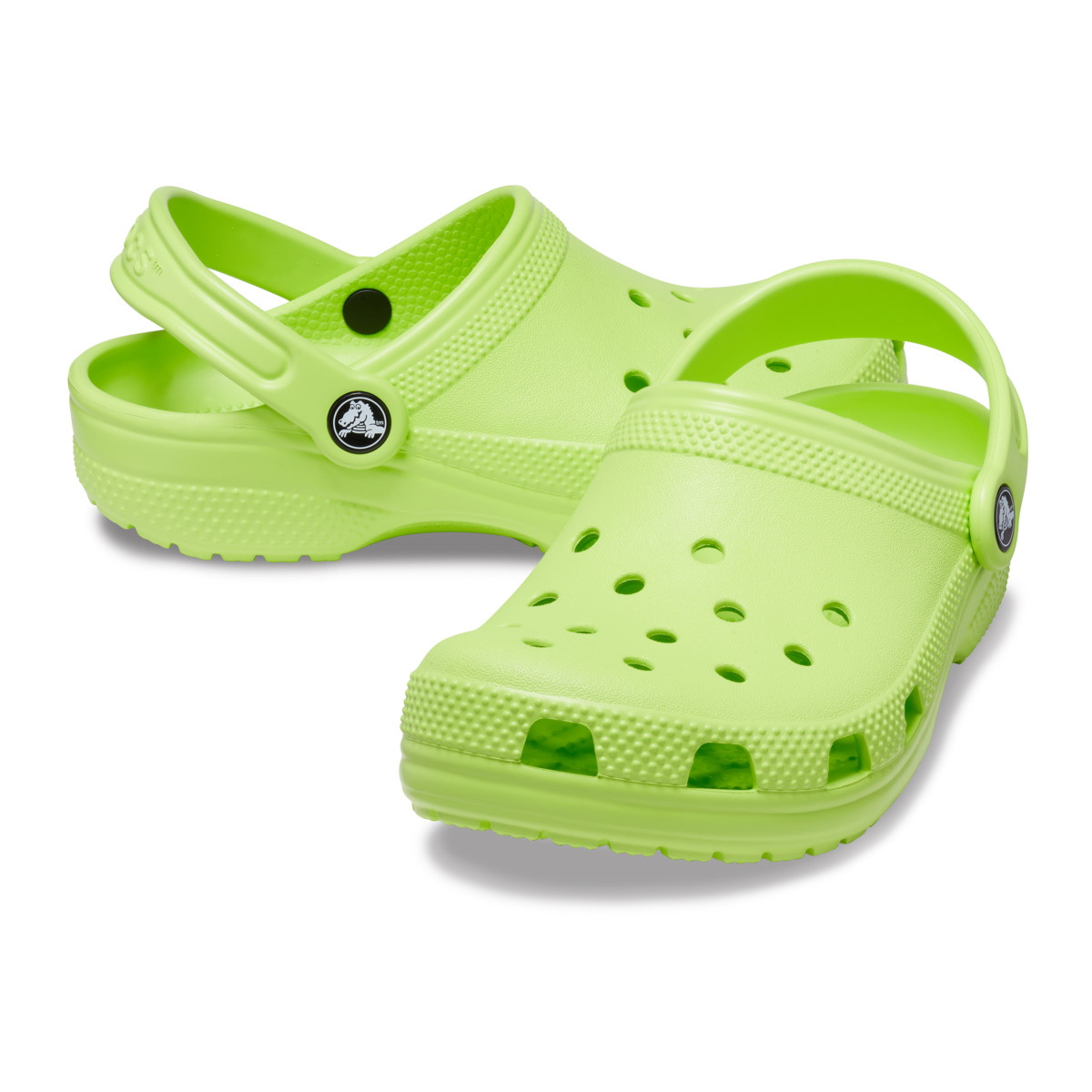 Saboți Crocs Classic Kid's New clog Verde - Limeade - poza 5