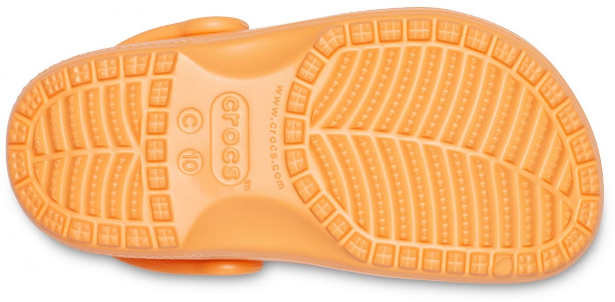 Saboti Crocs Classic Kids Portocaliu - Cantaloupe - poza 4