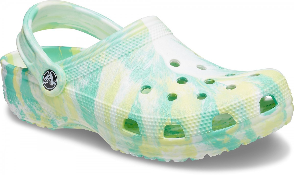 Saboți Crocs Classic Marbled Clog Verde - Pistachio/Multi - poza 2