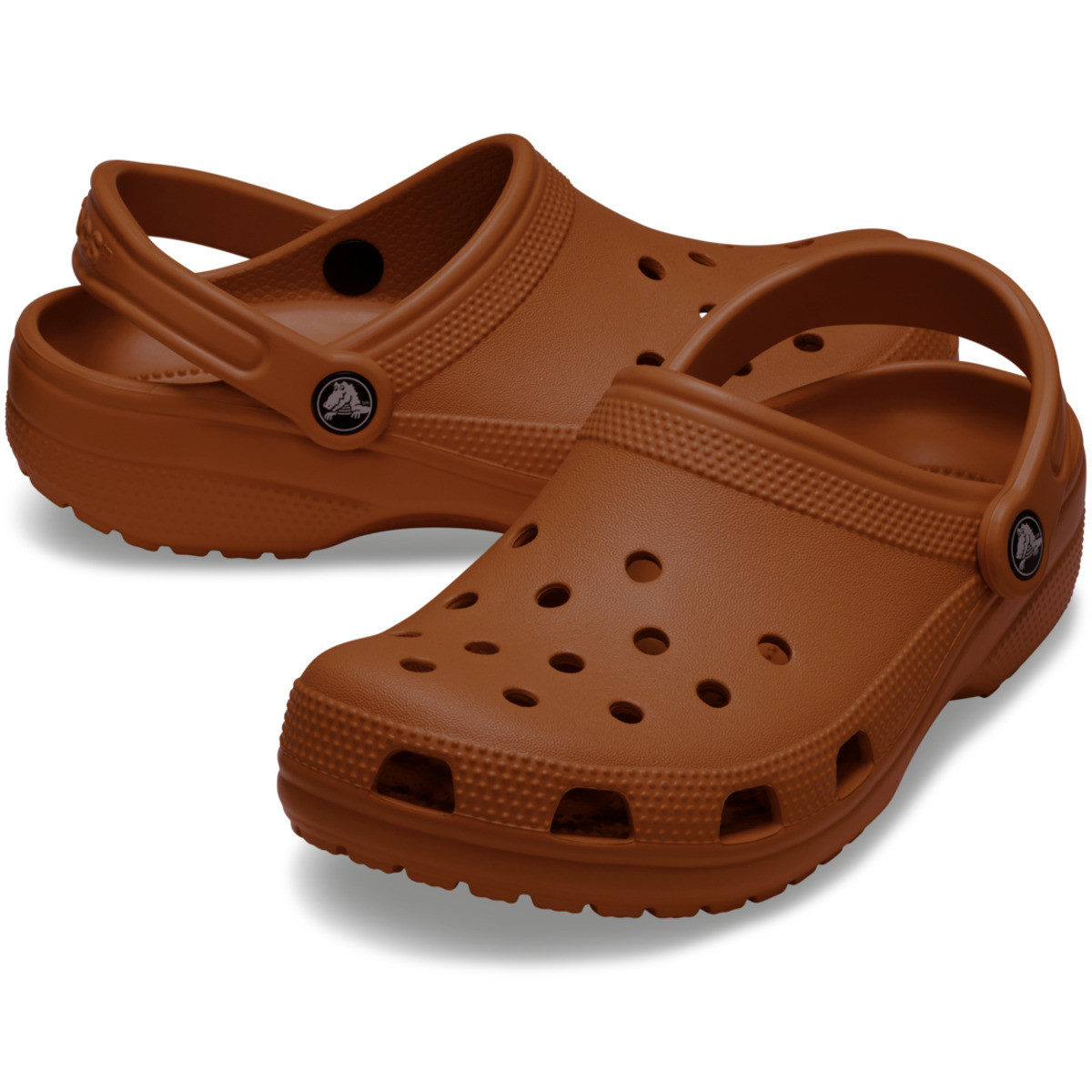 Saboti Crocs Classic Maro - Cognac - poza 4