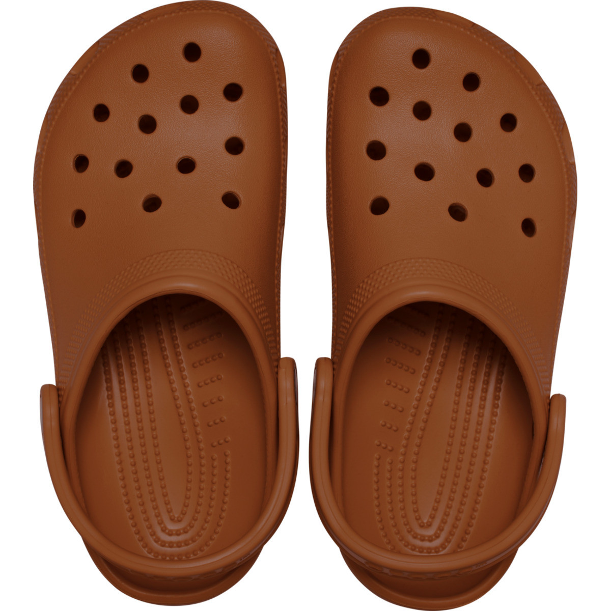 Saboti Crocs Classic Maro - Cognac - poza 5