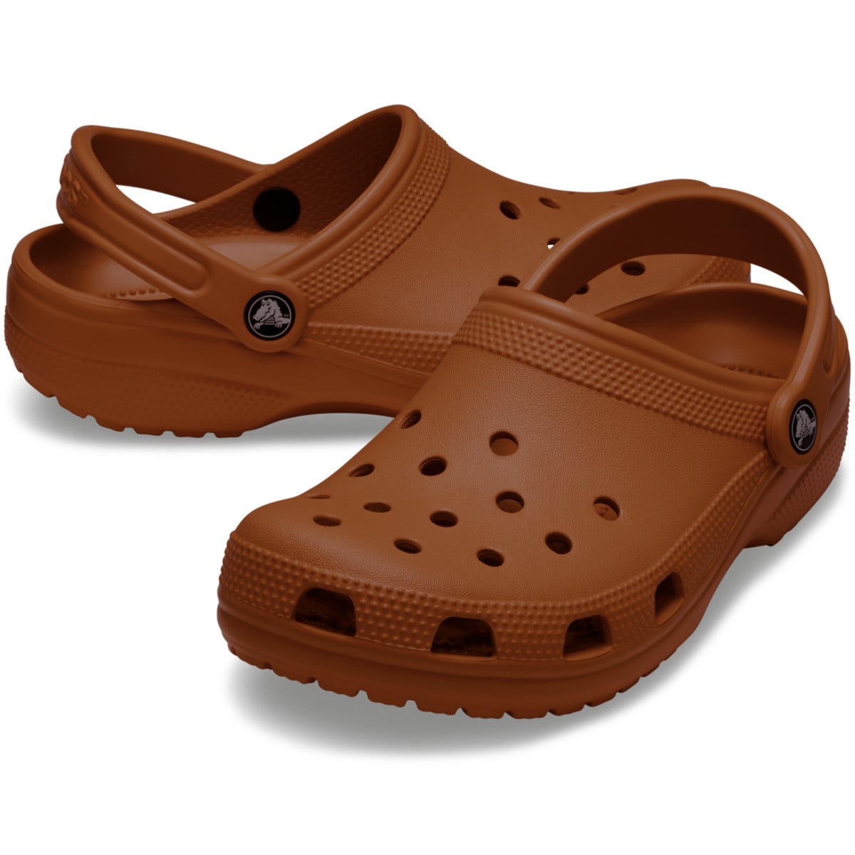 Saboti Crocs Classic Maro - Cognac - poza 4