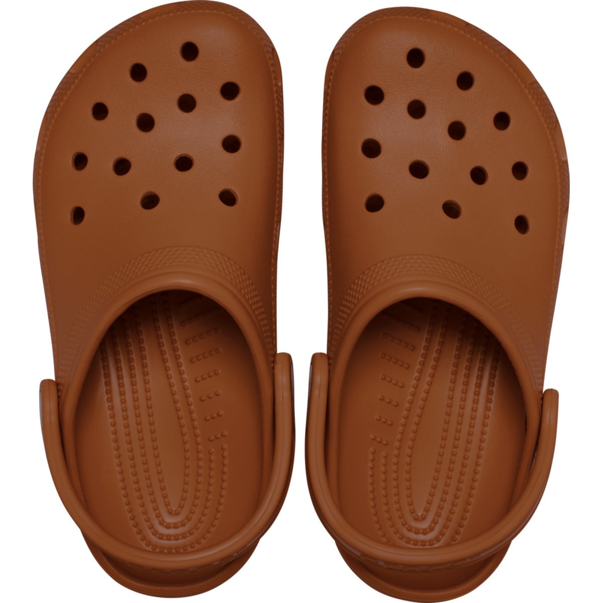 Saboti Crocs Classic Maro - Cognac - poza 5