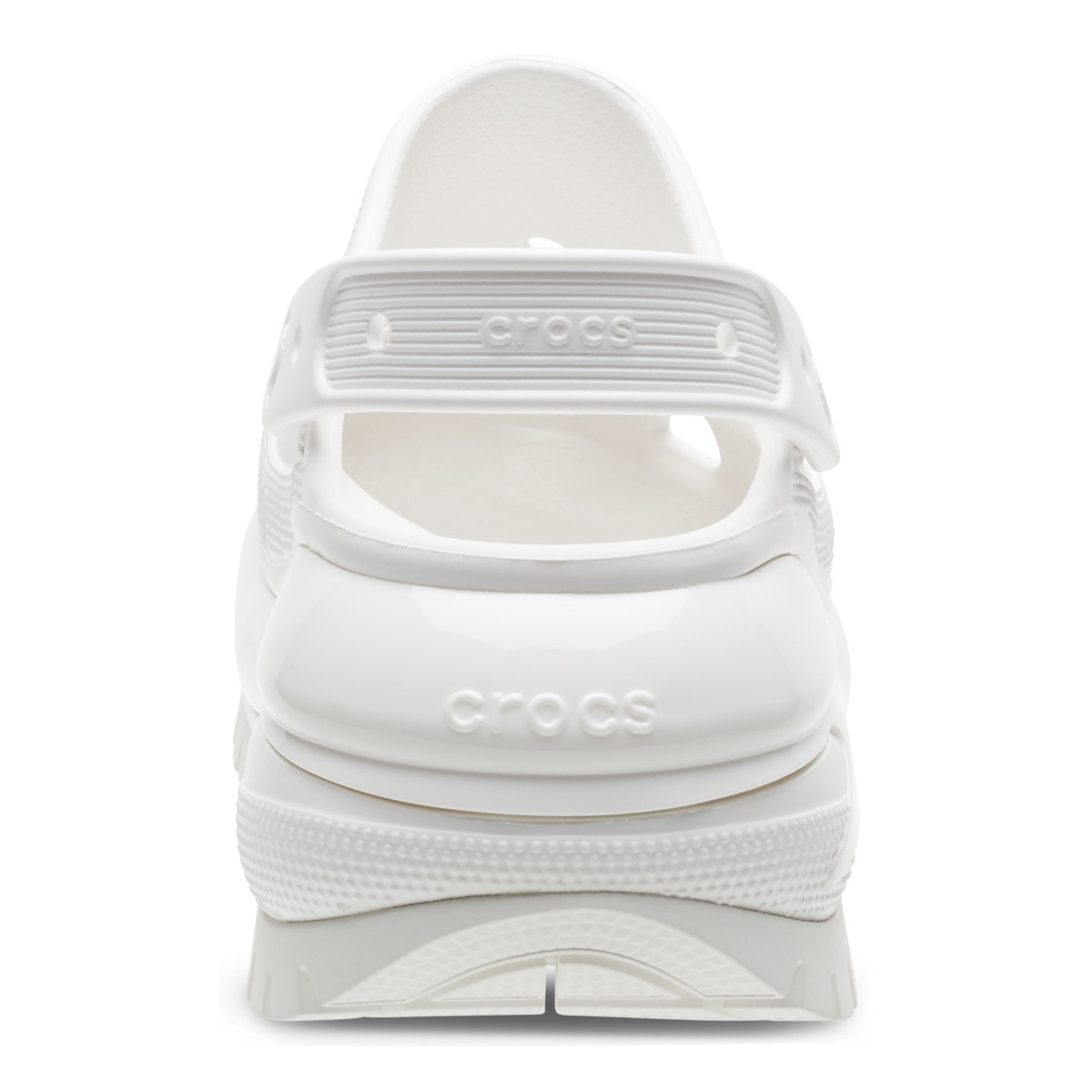 Saboți Crocs Classic Mega Crush Clog Alb - White - poza 5