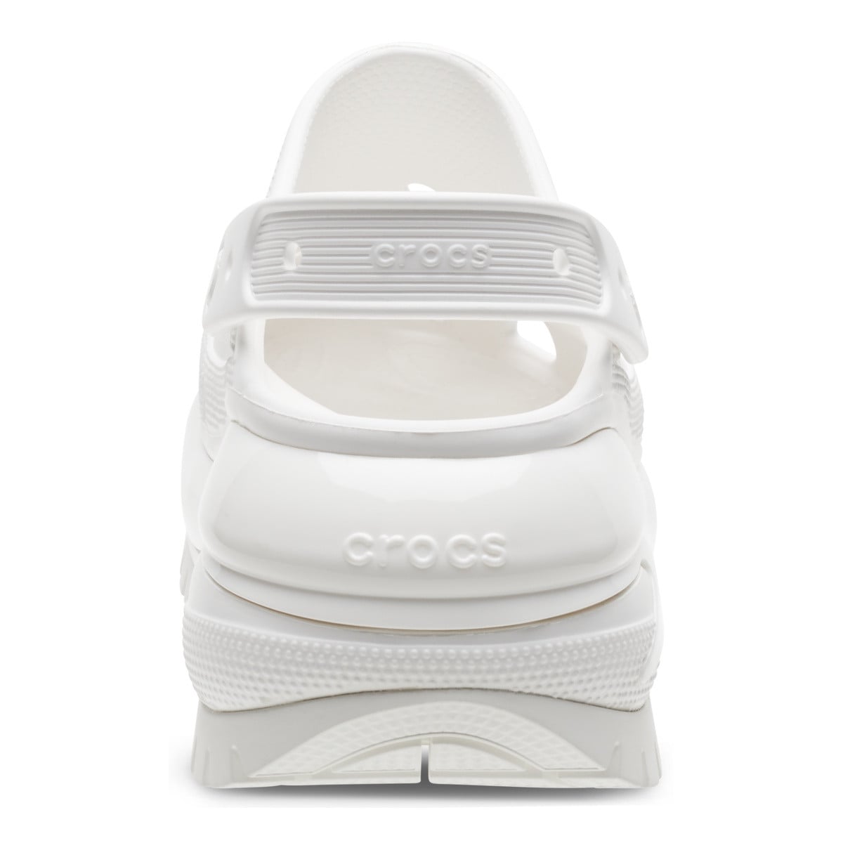 Saboți Crocs Classic Mega Crush Clog Alb - White - poza 5