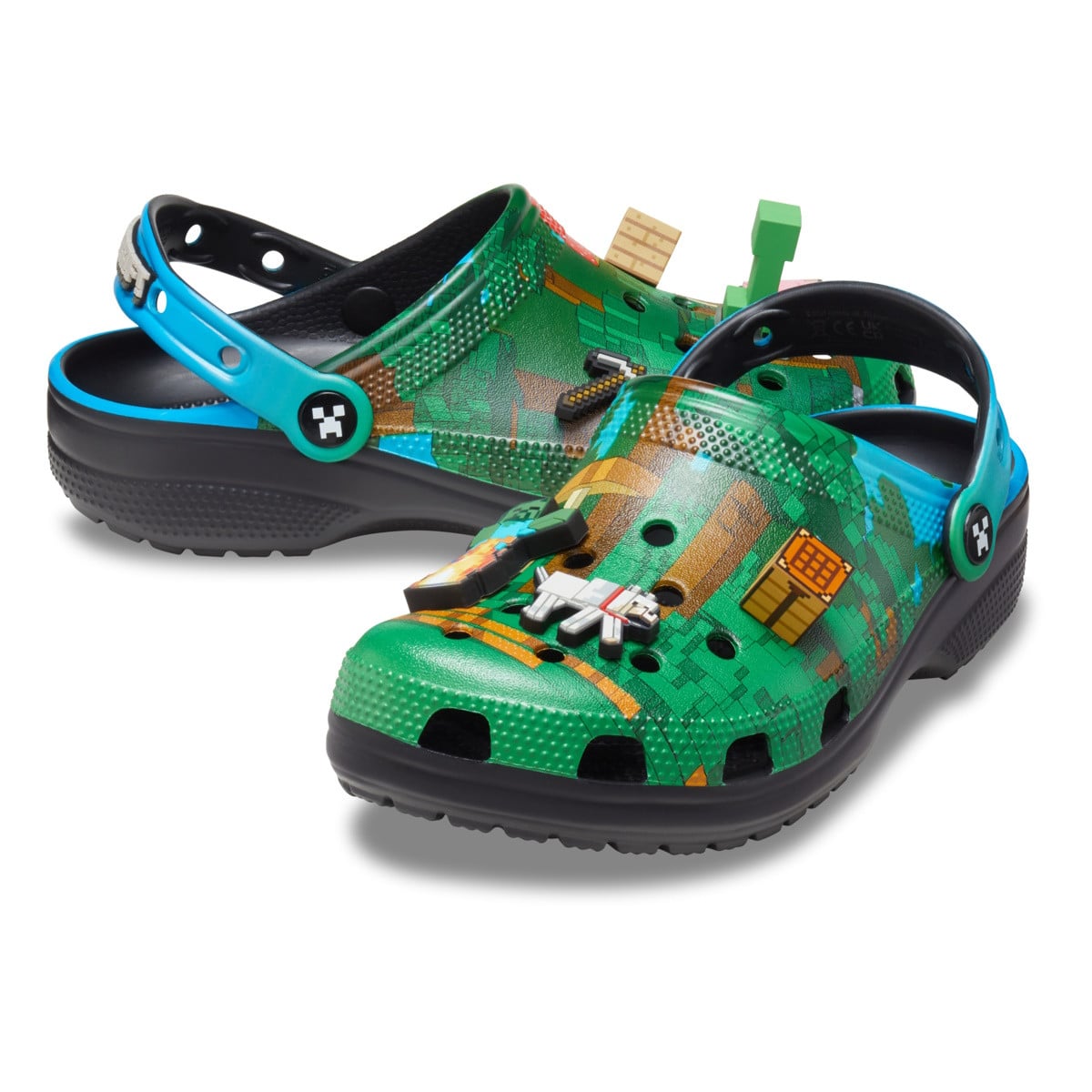 Saboti Crocs Classic Minecraft Clog Multicolor - Multi - poza 2