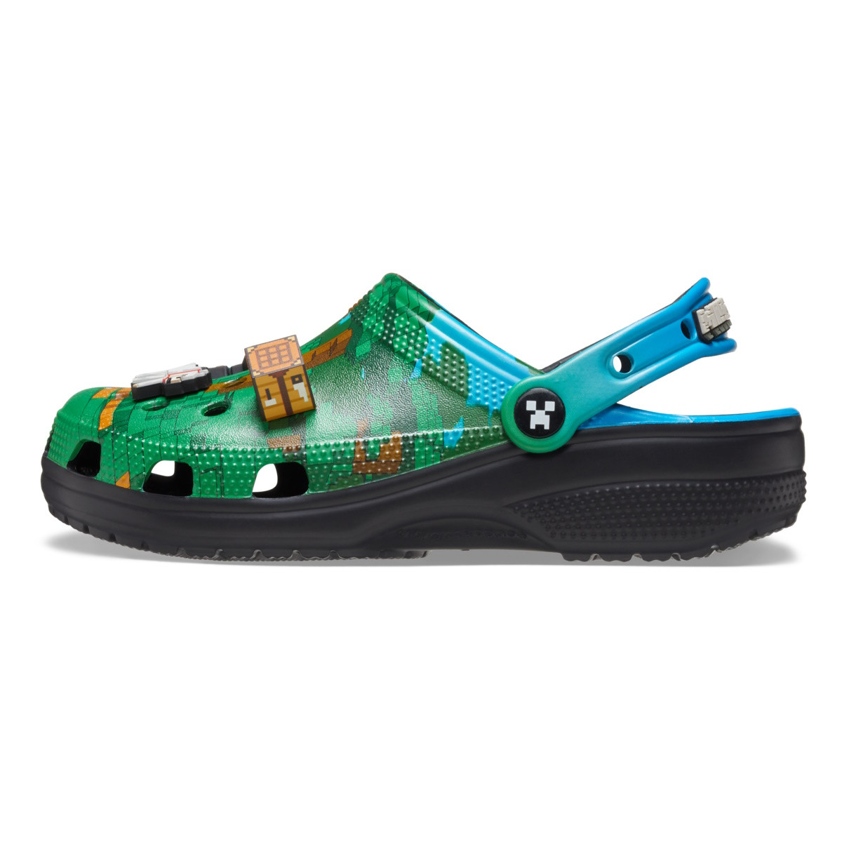 Saboti Crocs Classic Minecraft Clog Multicolor - Multi - poza 4