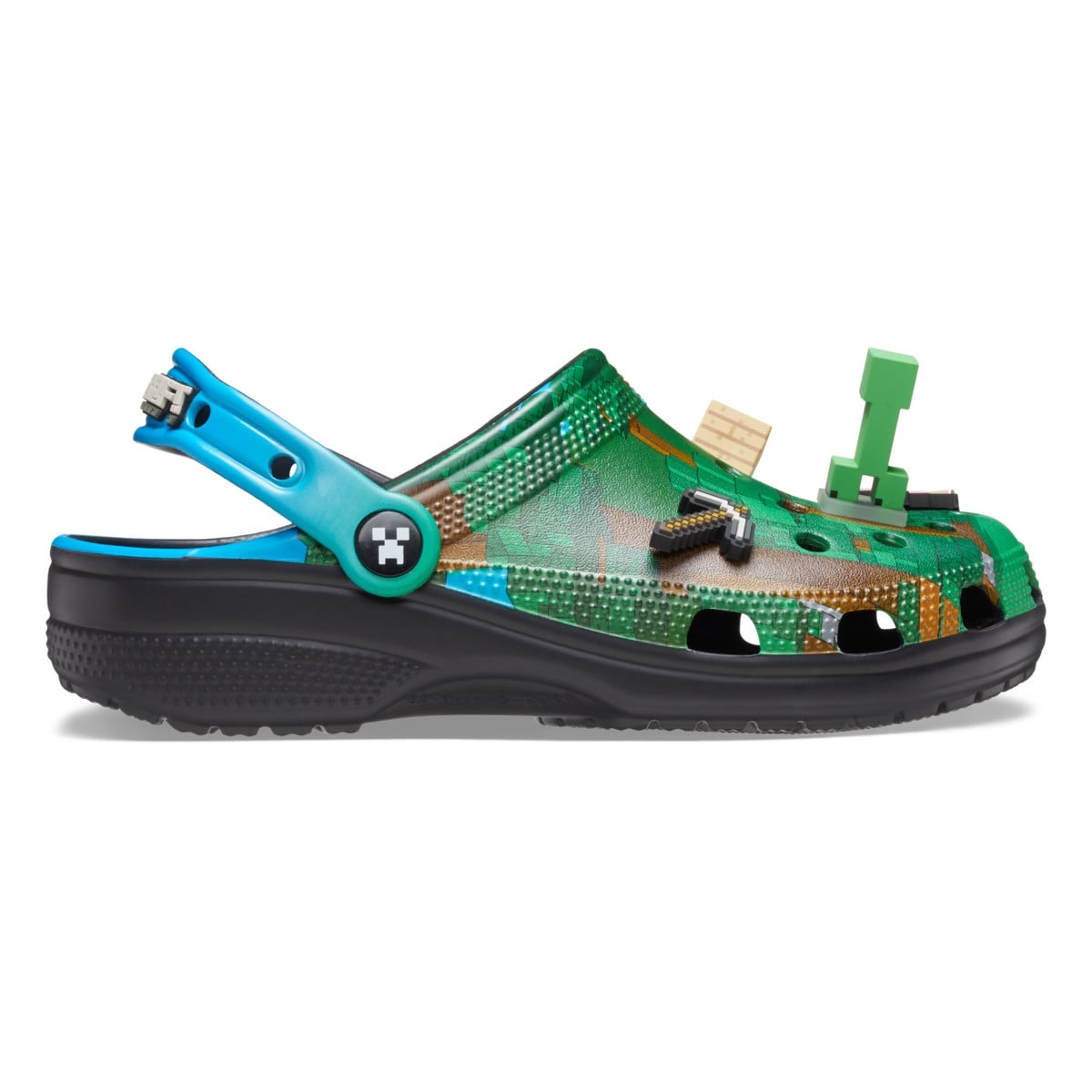 Saboti Crocs Classic Minecraft Clog Multicolor - Multi - poza 5