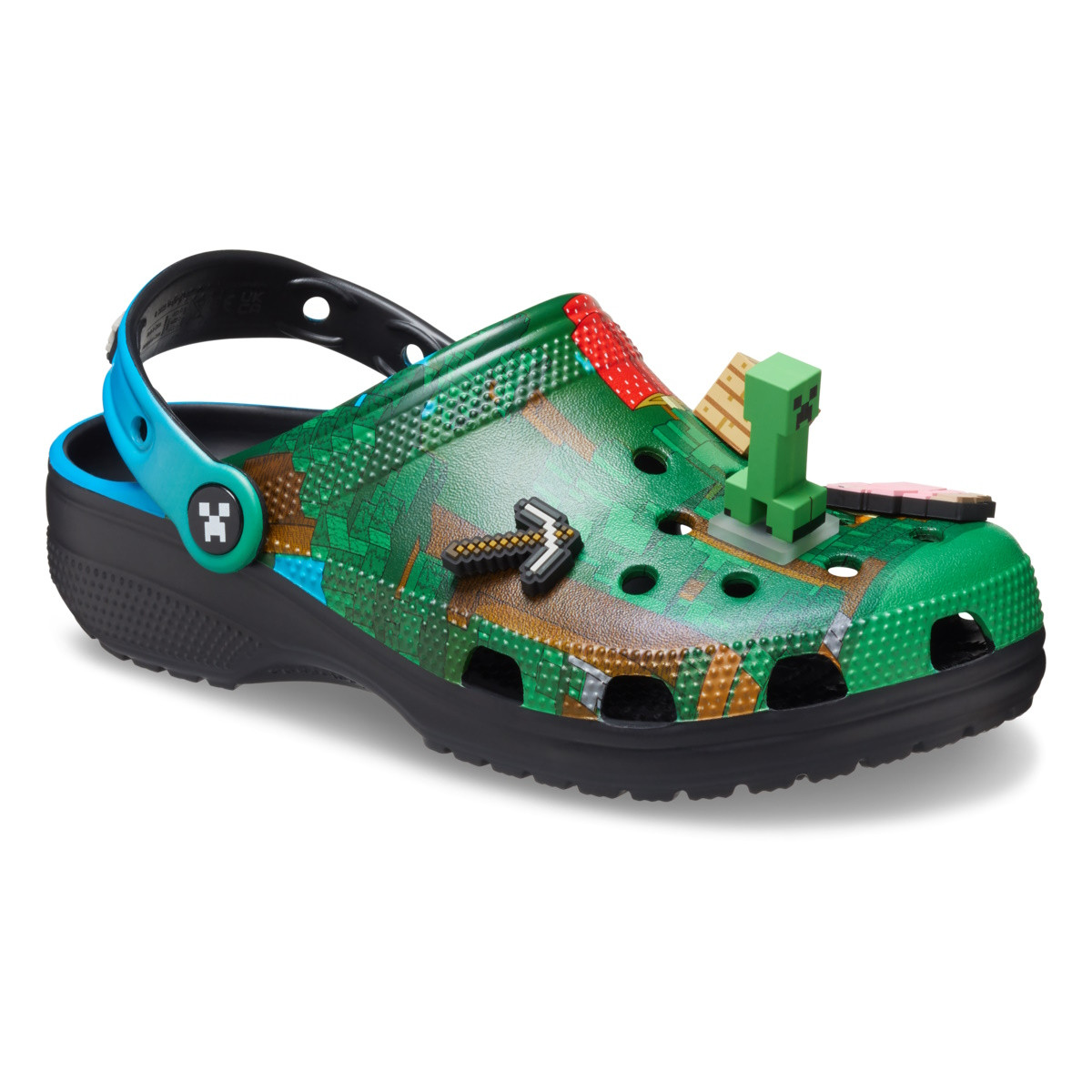Saboti Crocs Classic Minecraft Clog Multicolor - Multi - poza 3