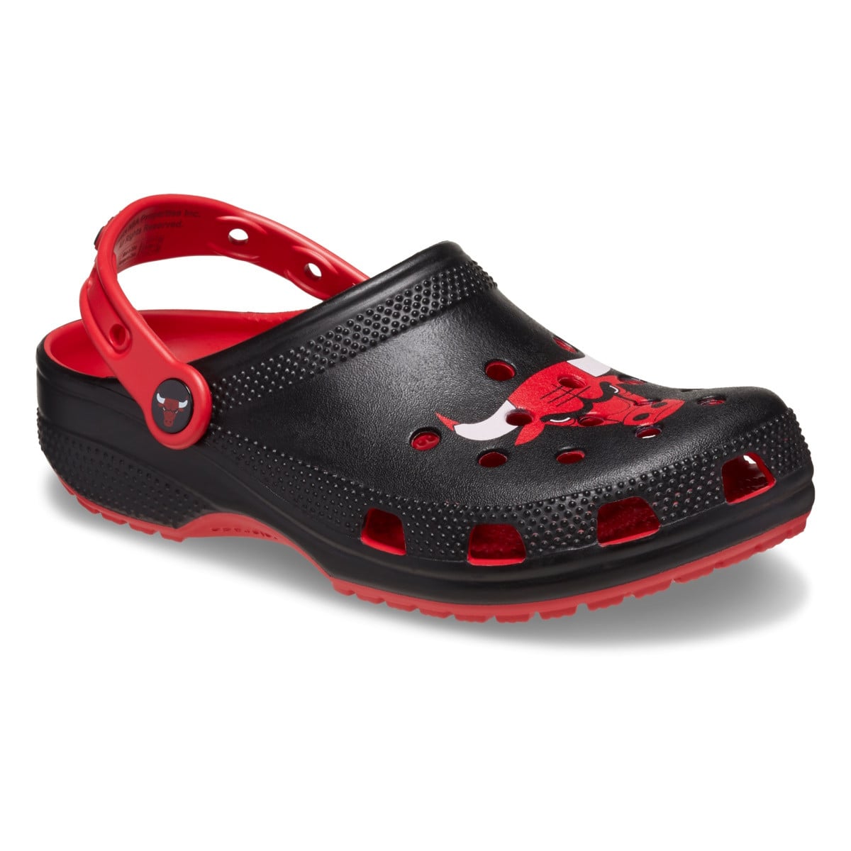 Saboti Crocs Classic NBA Chicago Bulls Clog Rosu - Varsity Red - poza 2