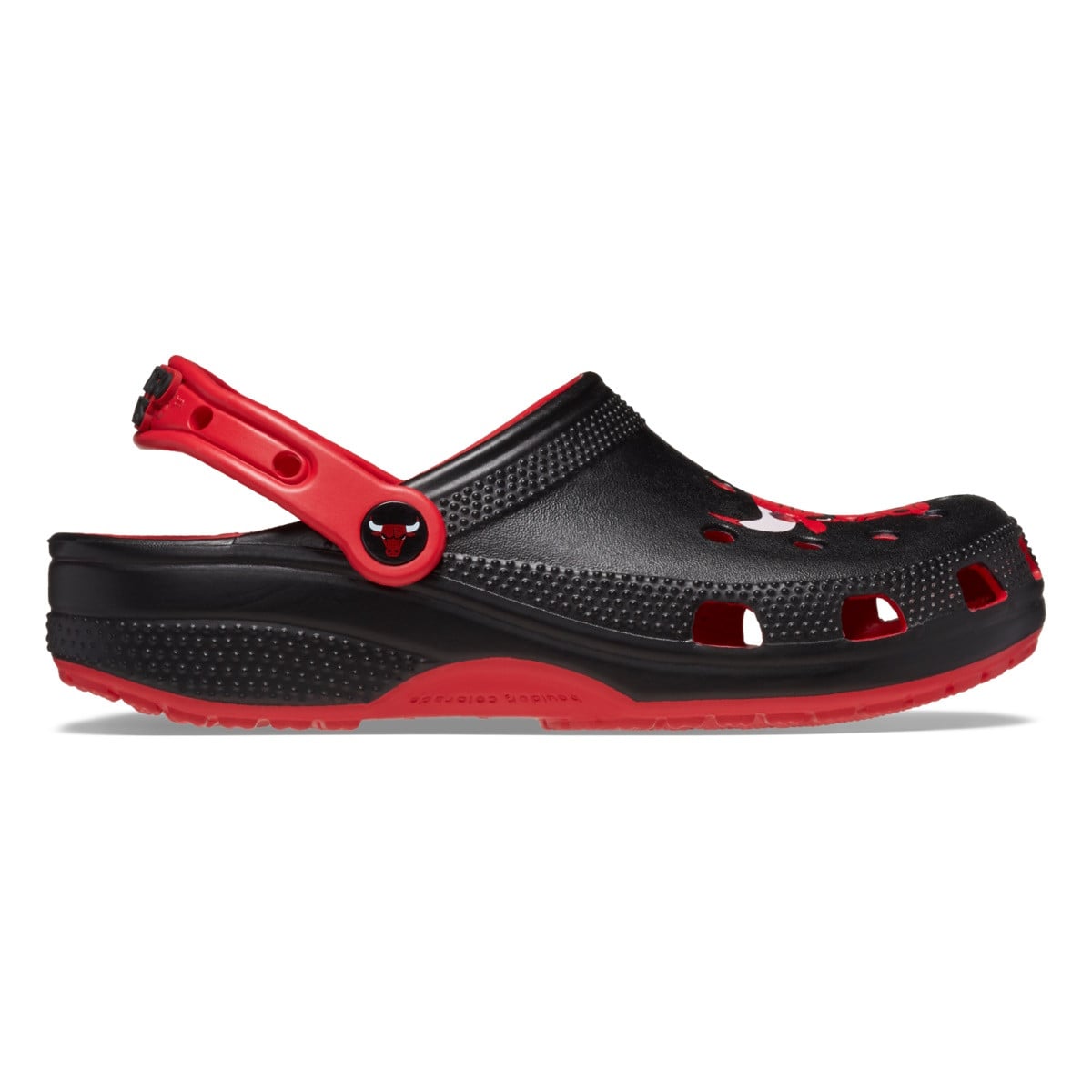 Saboti Crocs Classic NBA Chicago Bulls Clog Rosu - Varsity Red - poza 3