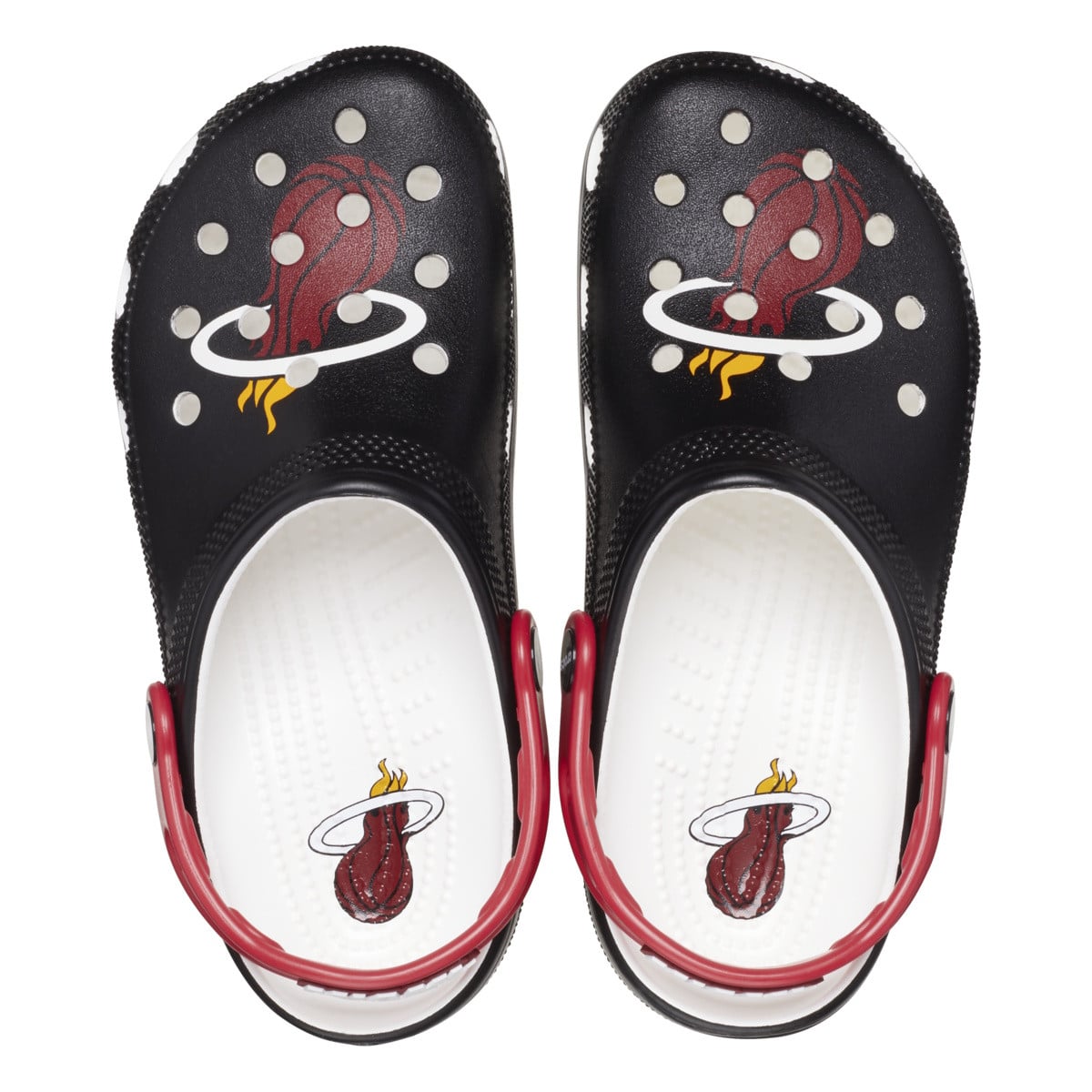 Saboti Crocs Classic NBA Miami Heat Clog Negru - Black - poza 1