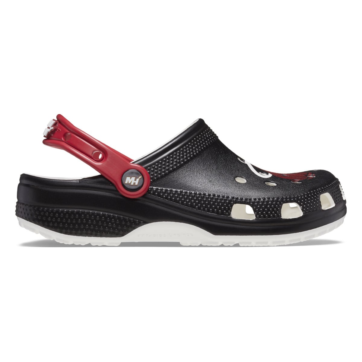 Saboti Crocs Classic NBA Miami Heat Clog Negru - Black - poza 3