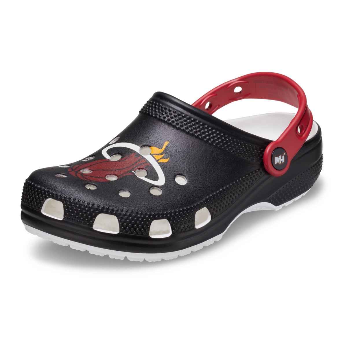 Saboti Crocs Classic NBA Miami Heat Clog Negru - Black - poza 4