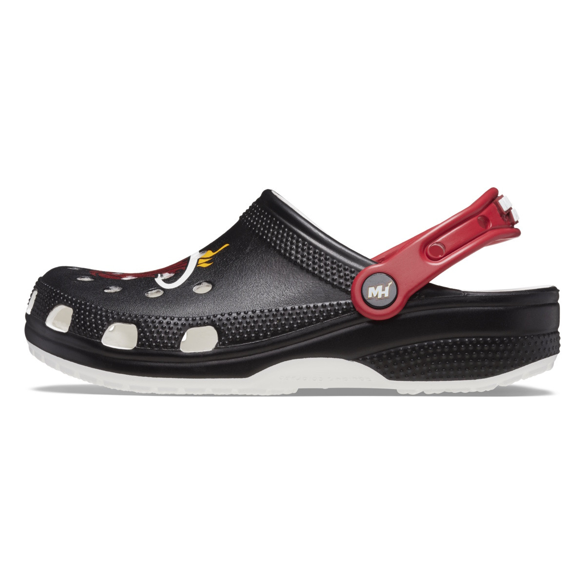 Saboti Crocs Classic NBA Miami Heat Clog Negru - Black - poza 5
