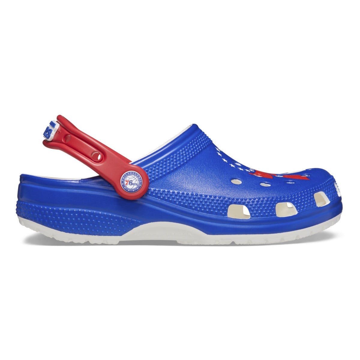 Saboti Crocs Classic NBA Philadelphia 76ers Clog Alb - White - poza 4
