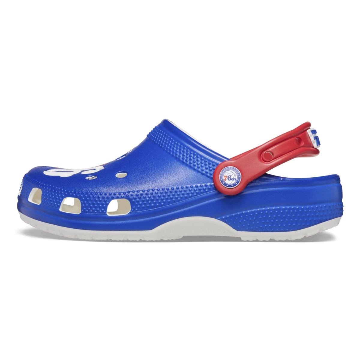 Saboti Crocs Classic NBA Philadelphia 76ers Clog Alb - White - poza 5