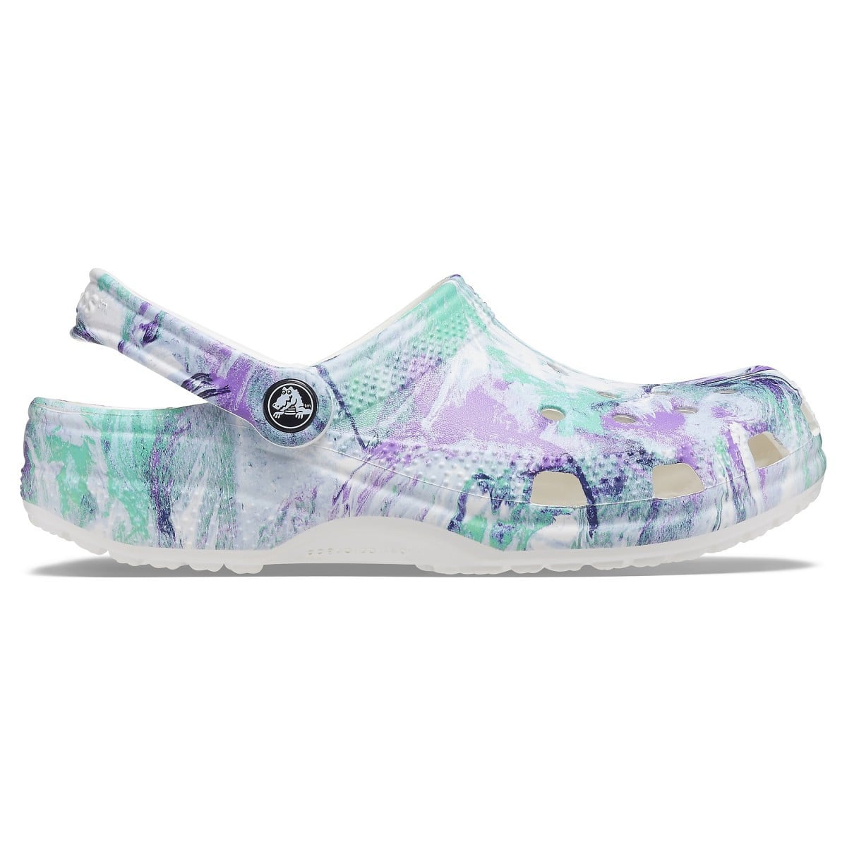 Saboți Crocs Classic Out of this World II Clog Alb - White/Multi - poza 1