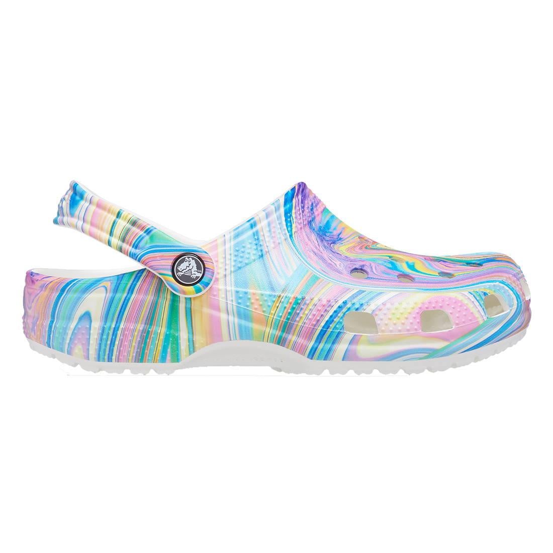 Saboți Crocs Classic Out of this World II Clog Multicolor - Multi/White - poza 1