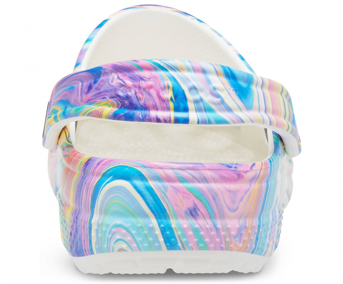 Saboți Crocs Classic Out of this World II Clog Multicolor - Multi/White - poza 4