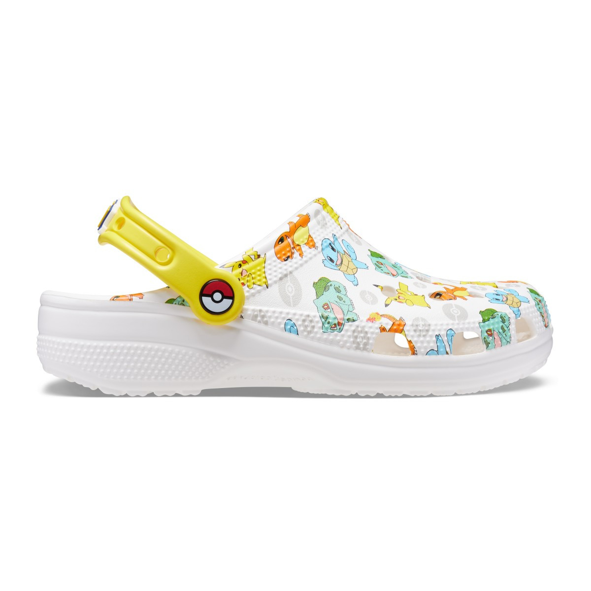 Saboti Crocs Classic Pokemon 2 Clog Alb - White/Multi - poza 2